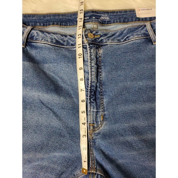 Old Navy Hi‎ Rise Rockstar Super Skinny Jeans Size 26 NWT - Picture 7 of 8